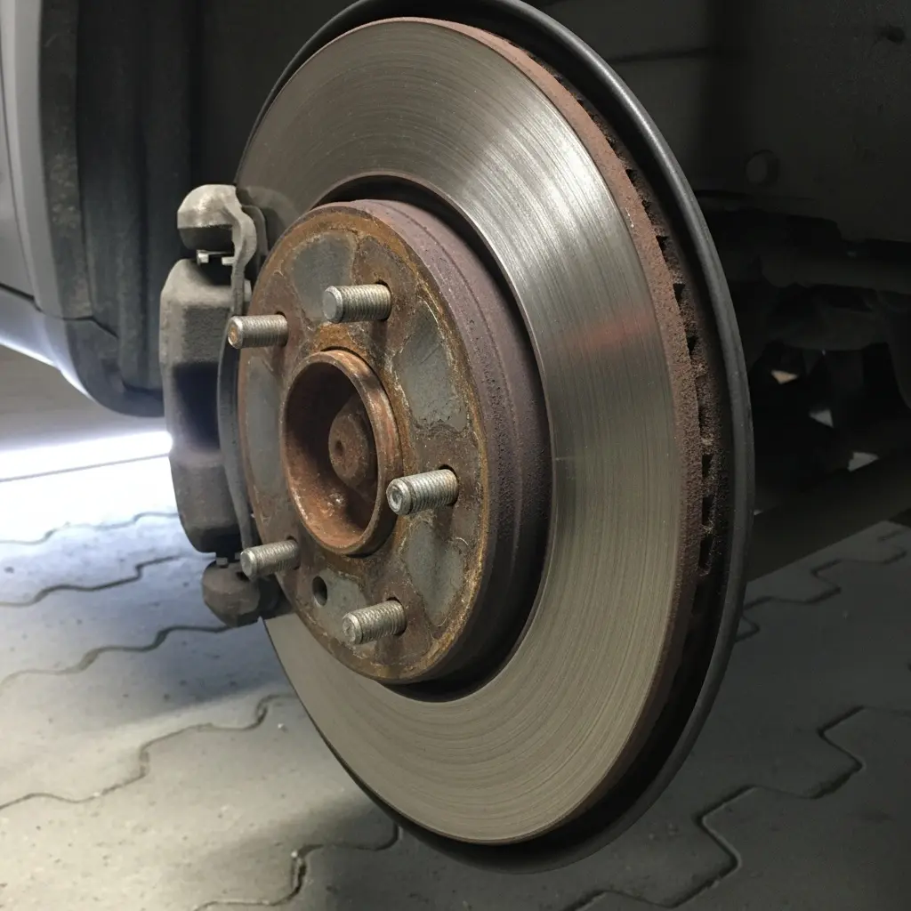 Pad wear — driver side
